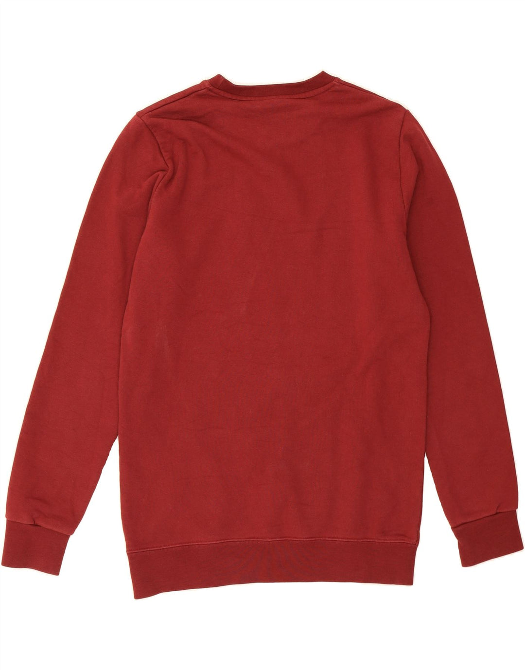 STARTER Womens Graphic Sweatshirt Jumper UK 16 Large Red Cotton Vintage Starter and Second-Hand Starter from Messina Hembry 