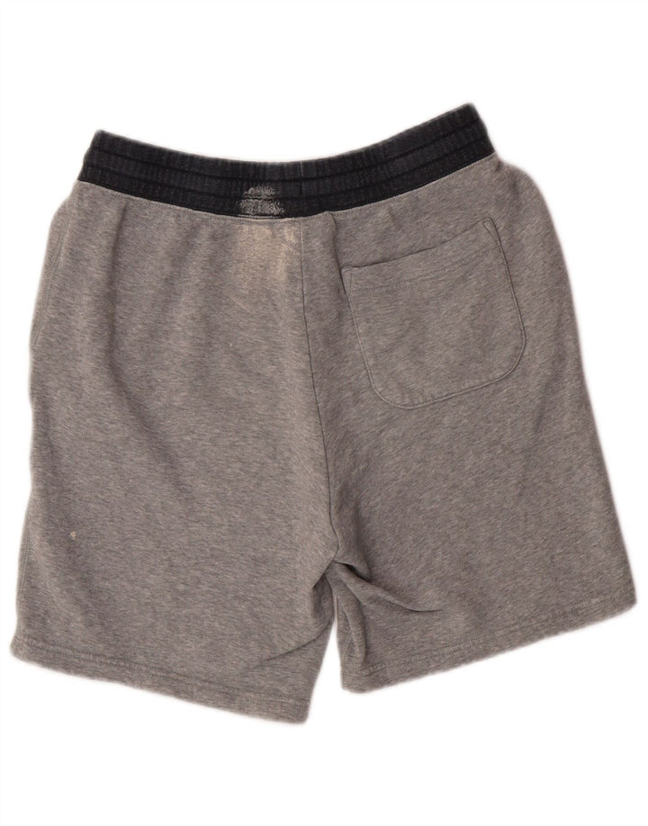 Pantaloncini casual con grafica Converse All Star da uomo piccoli W28 in cotone grigio