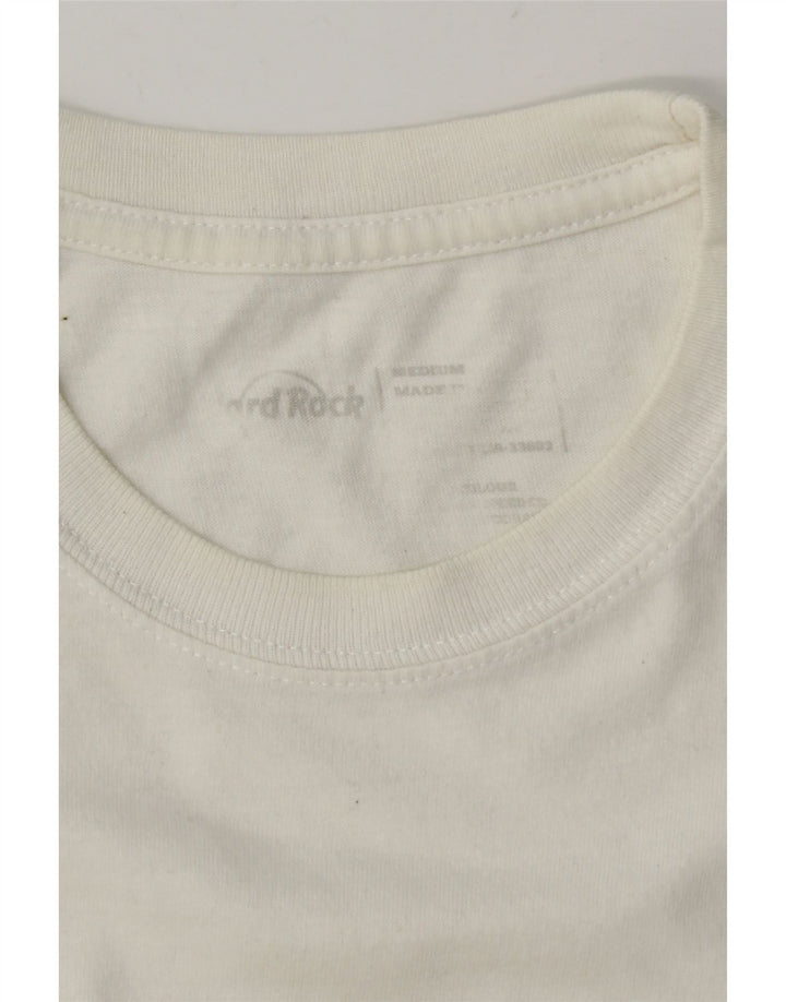 T-shirt grafica da uomo Hard Rock Cafe Lisboa, colore bianco medio