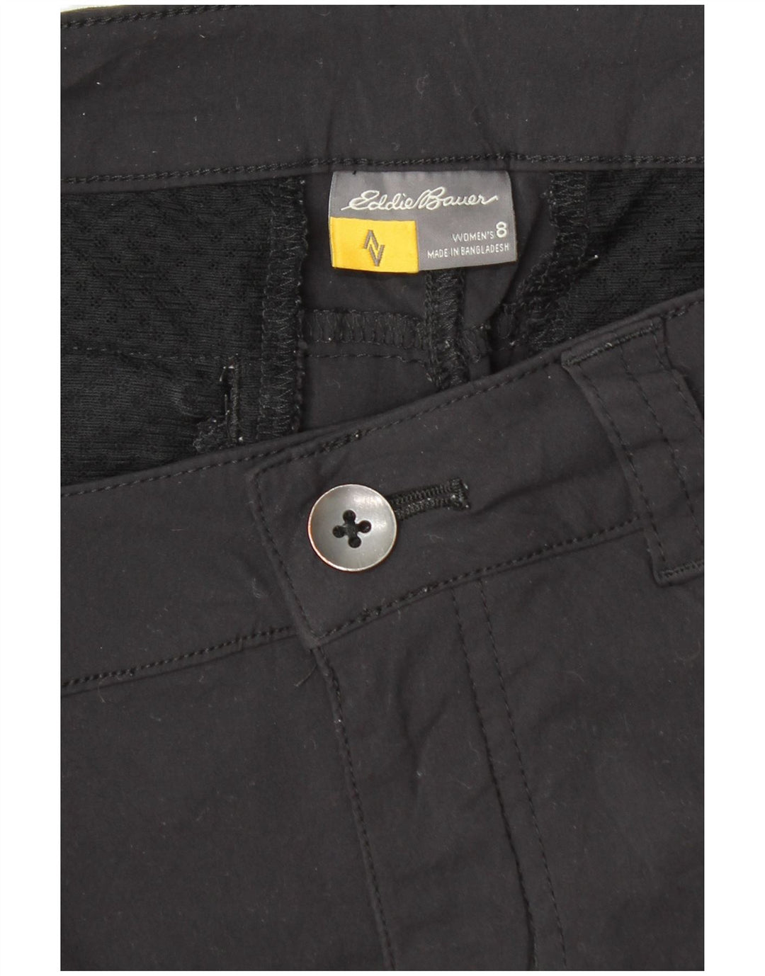 Pantaloncini casual da donna Eddie Bauer US 8 medi W30 grigi