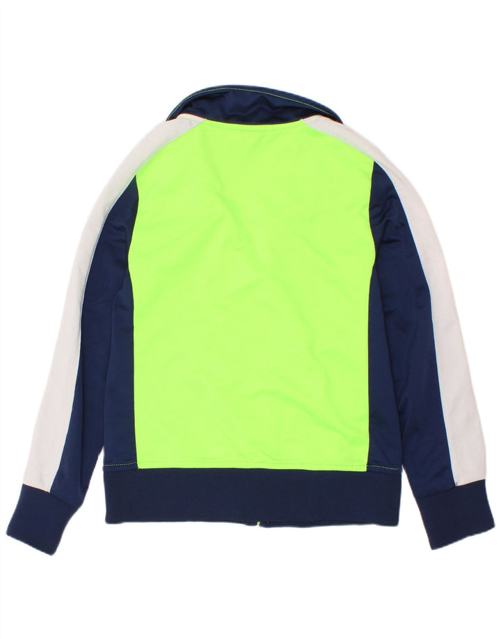 Giacca da tuta grafica da ragazzo Puma 5-6 anni color block verde