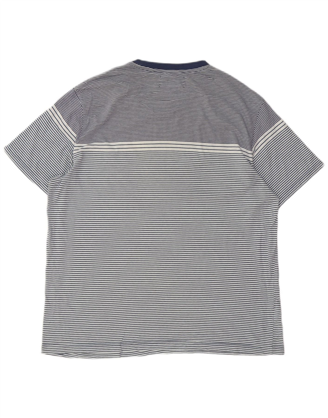 PINGUIN T-shirt alta da uomo Top XL Cotone a righe blu navy