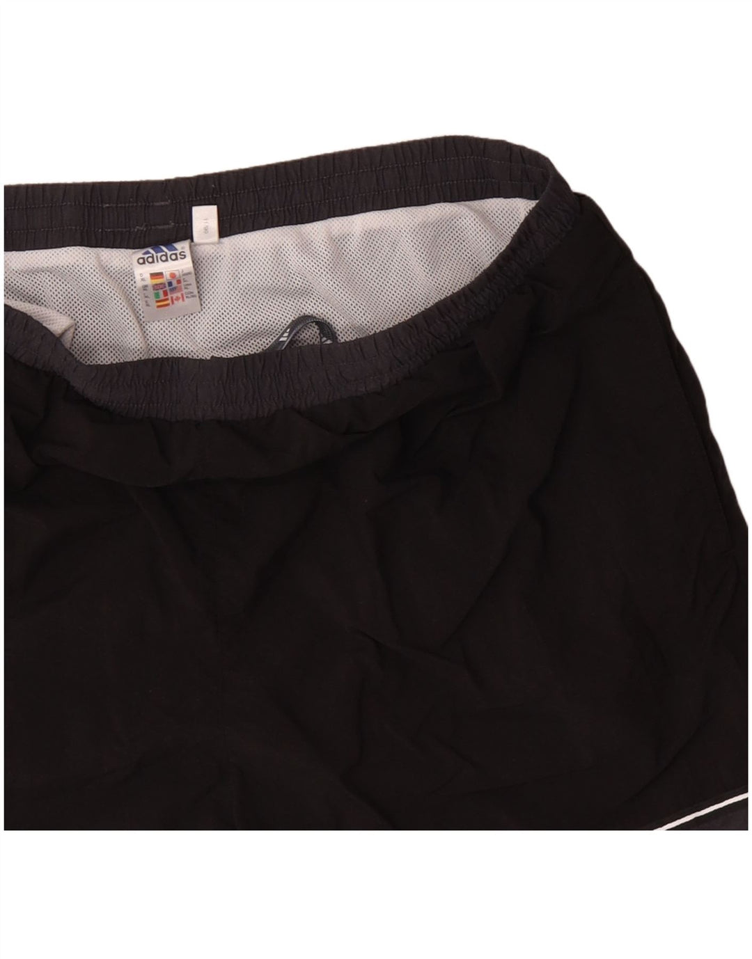 Costume da bagno grafico da uomo Adidas XL poliestere color block nero