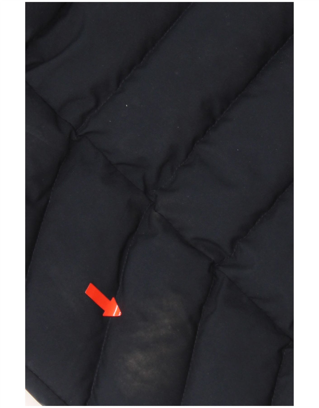 Cappotto imbottito con cappuccio da donna Superdry UK 10 Small poliestere blu navy