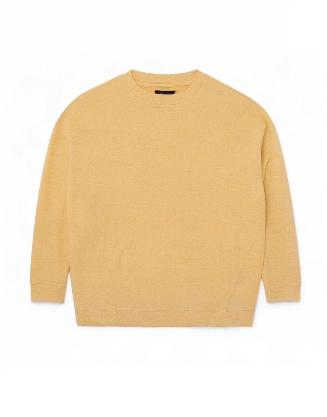 Felpa da donna con maniche a 3/4 Marks & Spencer UK 16 grande gialla