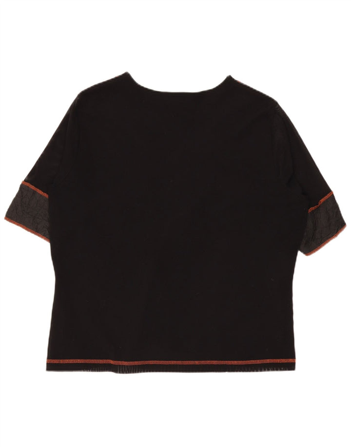 Camicetta da donna Gerry Weber Top UK 16 Large Black Colourblock