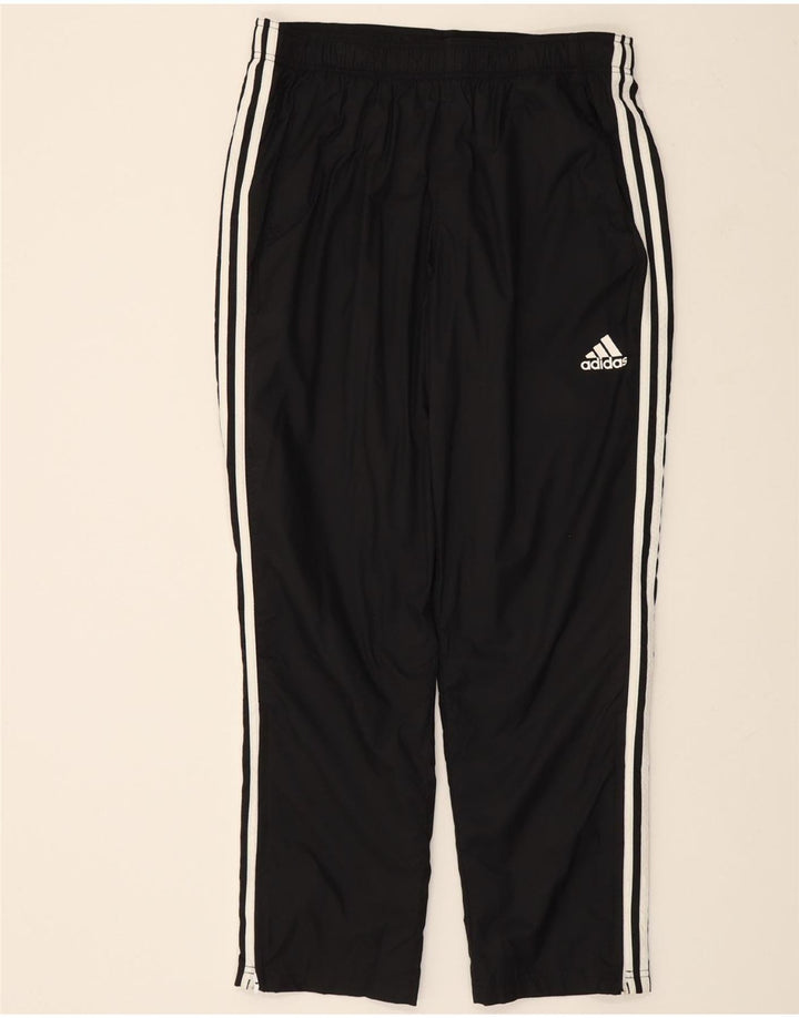 ADIDAS Mens Tracksuit Trousers Large Black Nylon Vintage Adidas and Second-Hand Adidas from Messina Hembry 