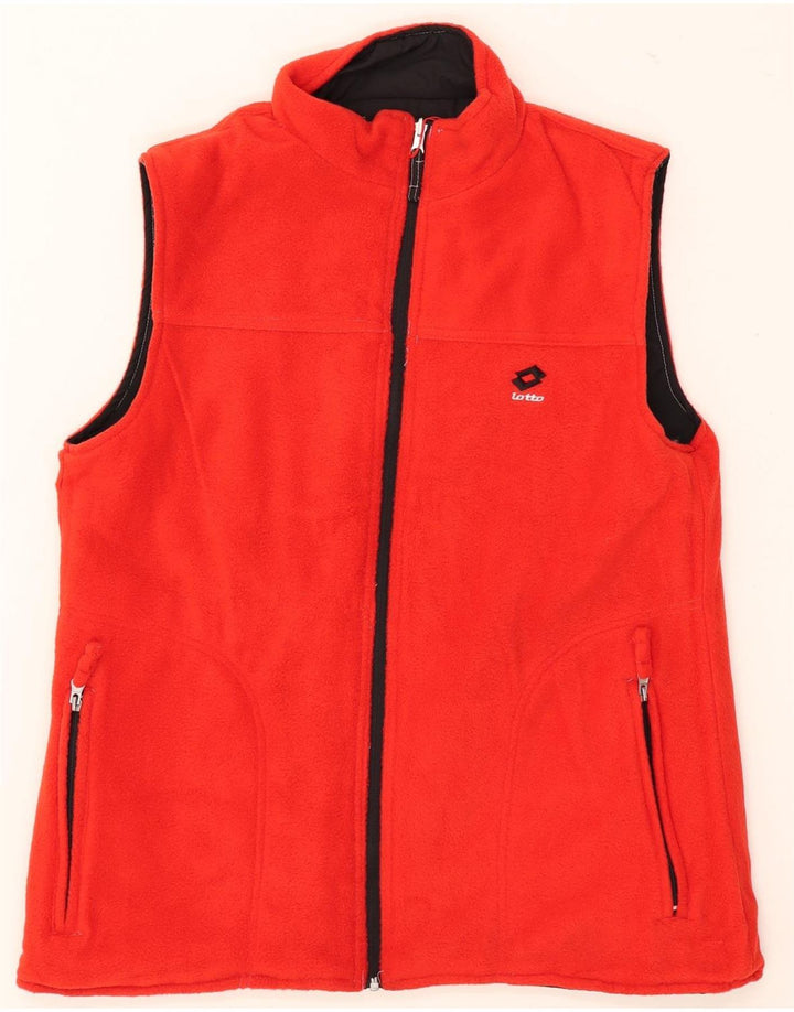 Gilet reversibile da uomo Lotto UK 40 Large Nero Poliestere