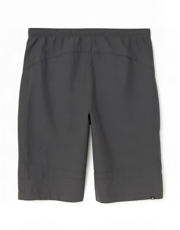 Pantaloncini sportivi Nike Bermuda da uomo, grandi, in poliestere grigio
