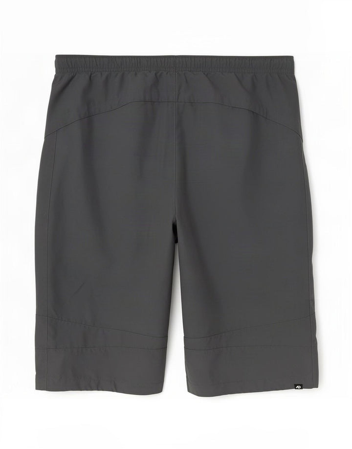 Pantaloncini sportivi Nike Bermuda da uomo, grandi, in poliestere grigio