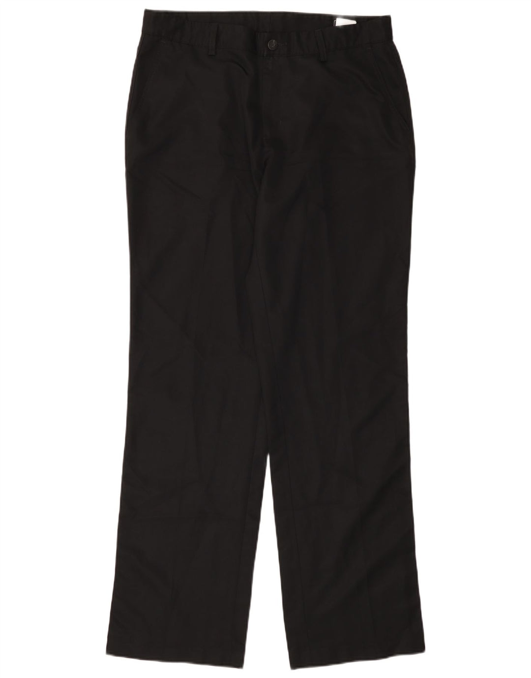 Pantaloni chino dritti ADIDAS da uomo Climalite W34 L34 poliestere nero