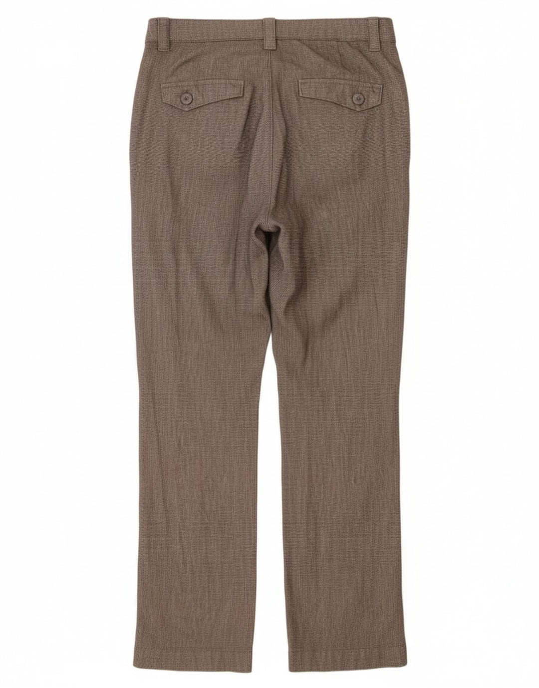 Pantaloni casual dritti da donna Lee US 6 medi W28 L30 cotone grigio