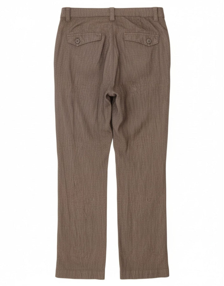 Pantaloni casual dritti da donna Lee US 6 medi W28 L30 cotone grigio