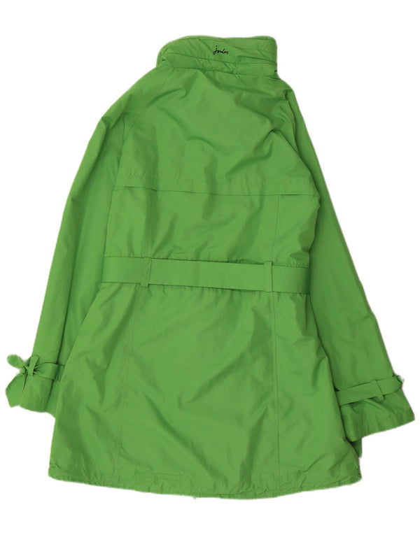 Trench da donna Joules UK 14 grande poliestere verde