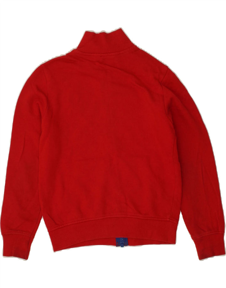 BENETTON Boys Tracksuit Top Jacket 7-8 Years Medium  Red Cotton Vintage Benetton and Second-Hand Benetton from Messina Hembry 