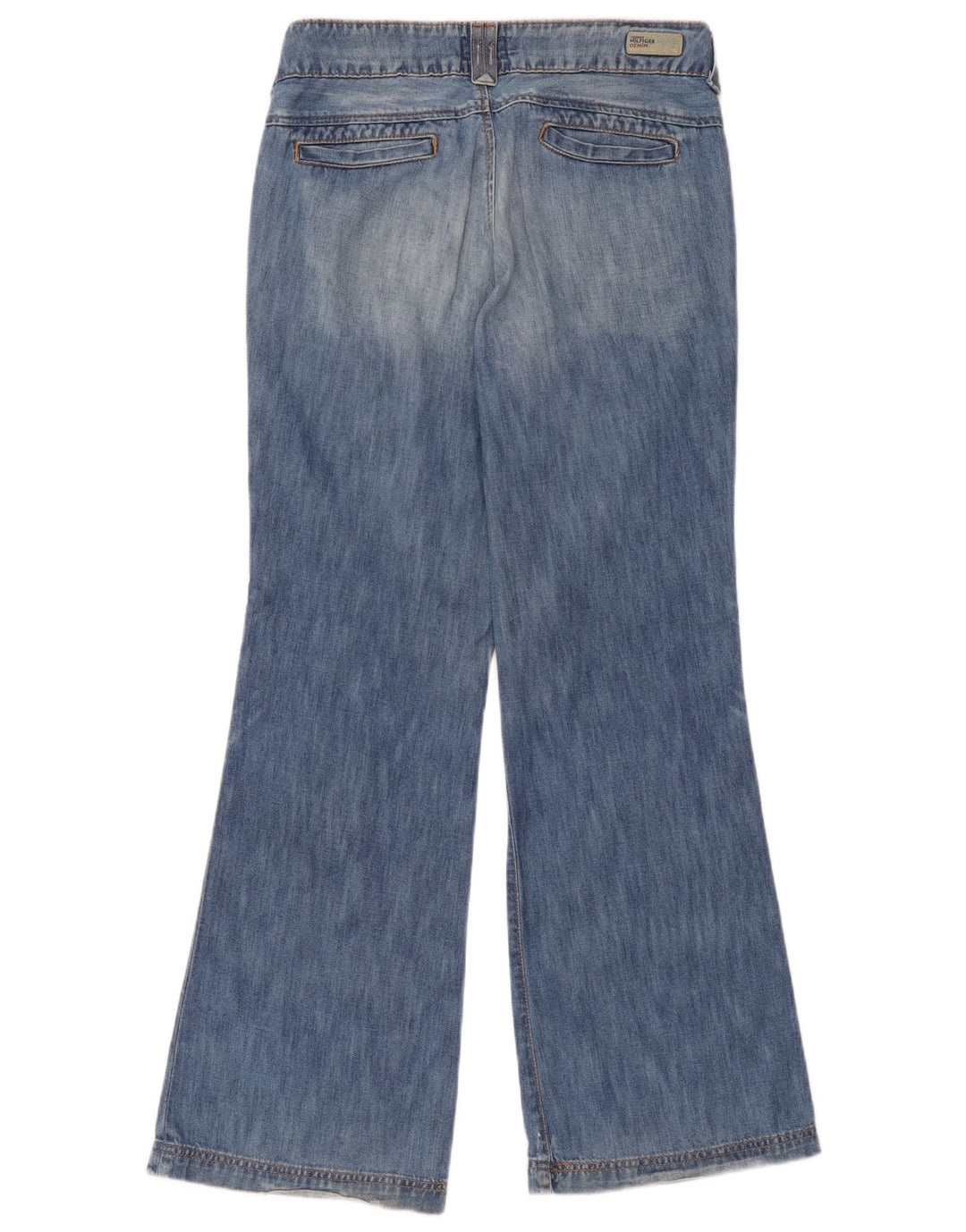Jeans a gamba larga da donna Tommy Hilfiger W32 L30 Blu