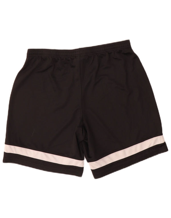 Pantaloncini sportivi Nike Dri Fit da uomo, colore nero medio, in poliestere color block