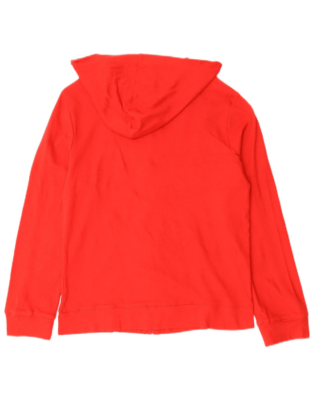 Maglione con cappuccio e zip da donna Chaps UK 14 cotone rosso medio