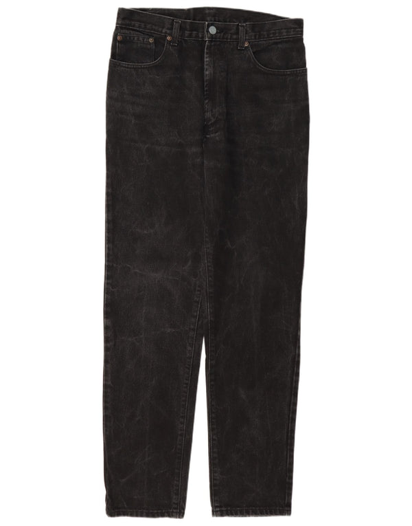 Jeans dritti da uomo Calvin Klein lavaggio acido W31 L32 cotone grigio