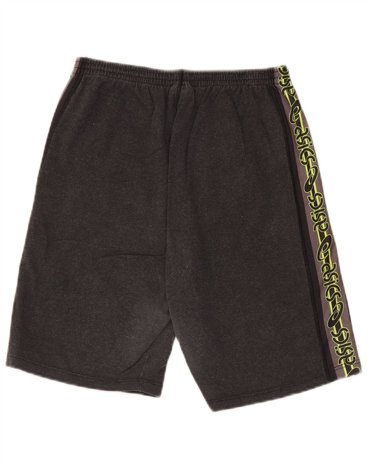 Pantaloncini sportivi Asics da uomo con grafica XL in cotone grigio