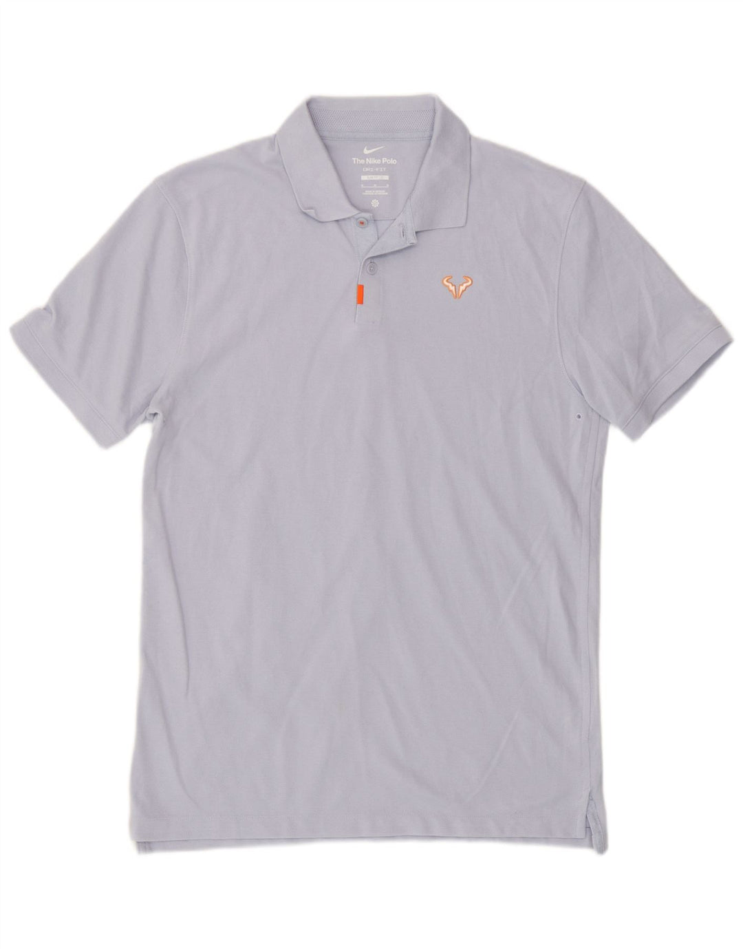 Polo Nike da uomo slim fit in cotone viola medio