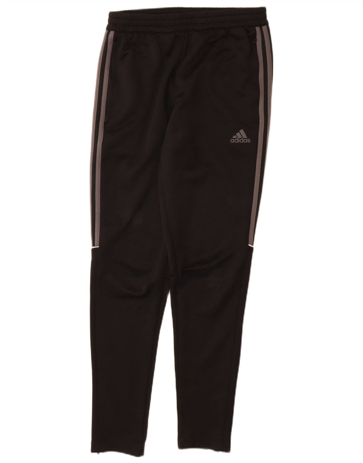 Pantaloni da tuta Adidas Aeroready da uomo piccoli in poliestere nero