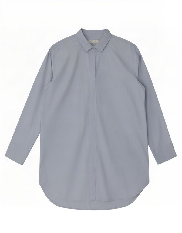 Abito chemisier dalla vestibilità comoda da donna M.I.H Jeans UK 10 piccolo in cotone blu
