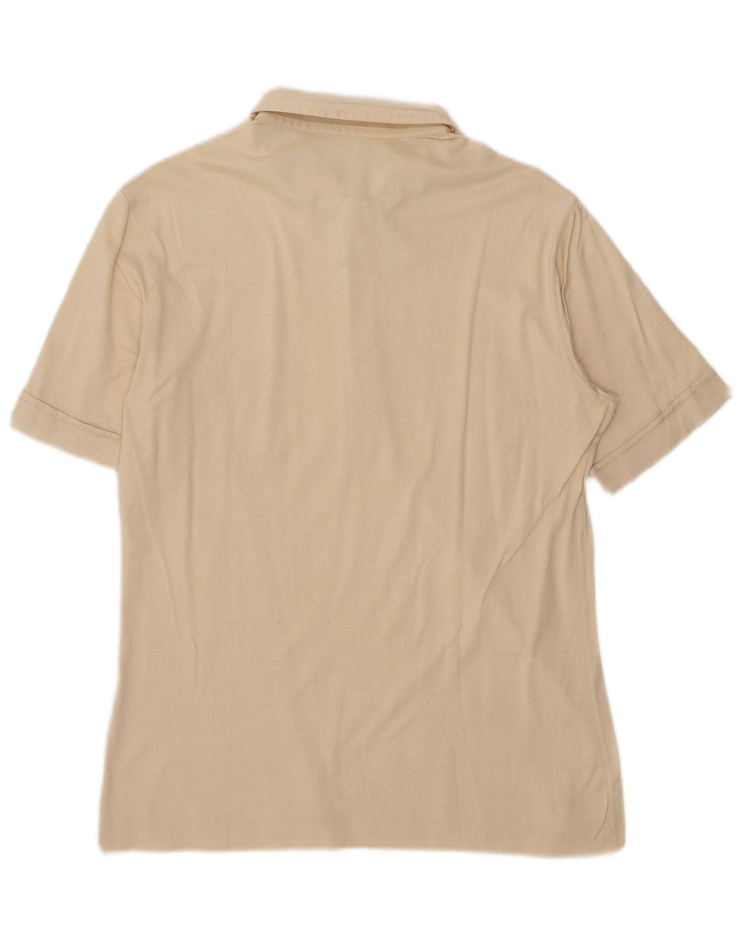 Polo vintage da uomo IT 46 piccola beige