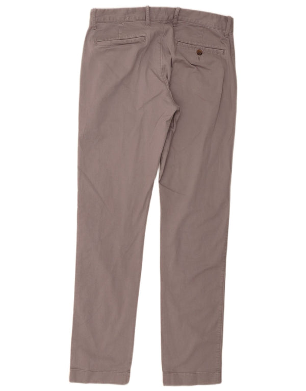 Pantaloni chino slim da uomo J. Crew W30 L32 cotone grigio
