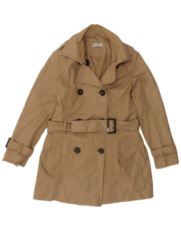 Trench autografato da donna Marks & Spencer UK 16 grande classico beige