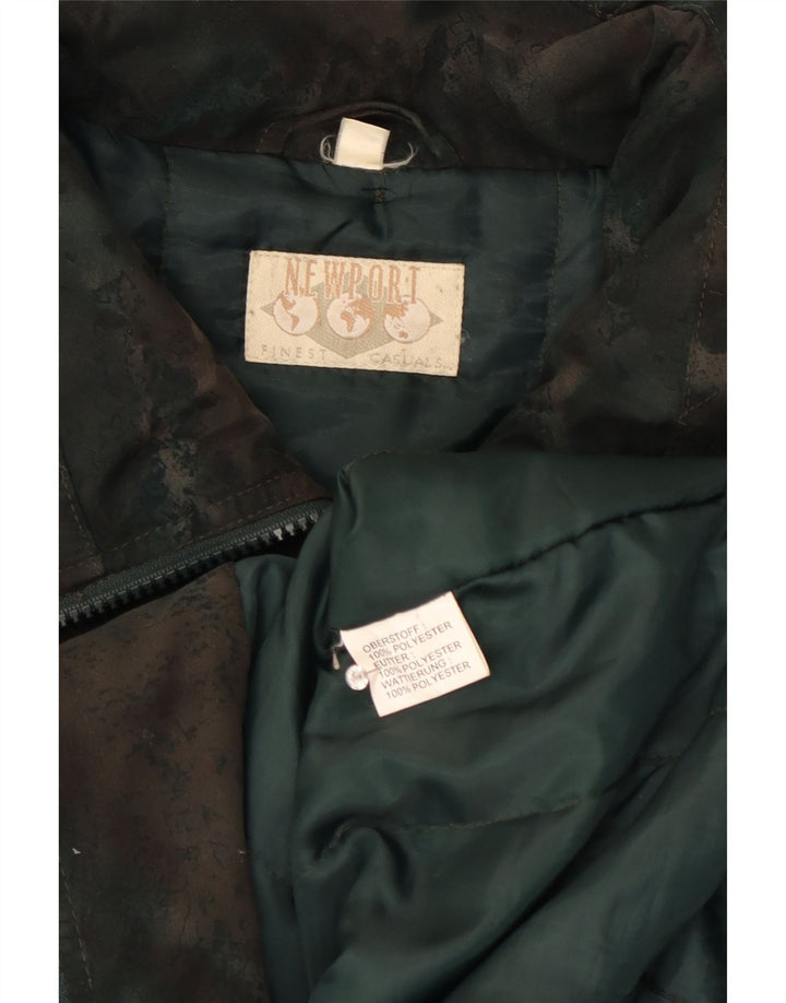 Giacca imbottita da donna Newport UK 20 2XL Poliestere mimetico verde