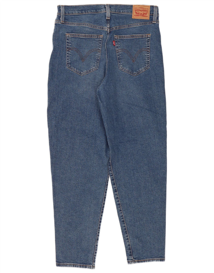 Jeans Levi's affusolati a vita alta da donna W32 L29 Blu