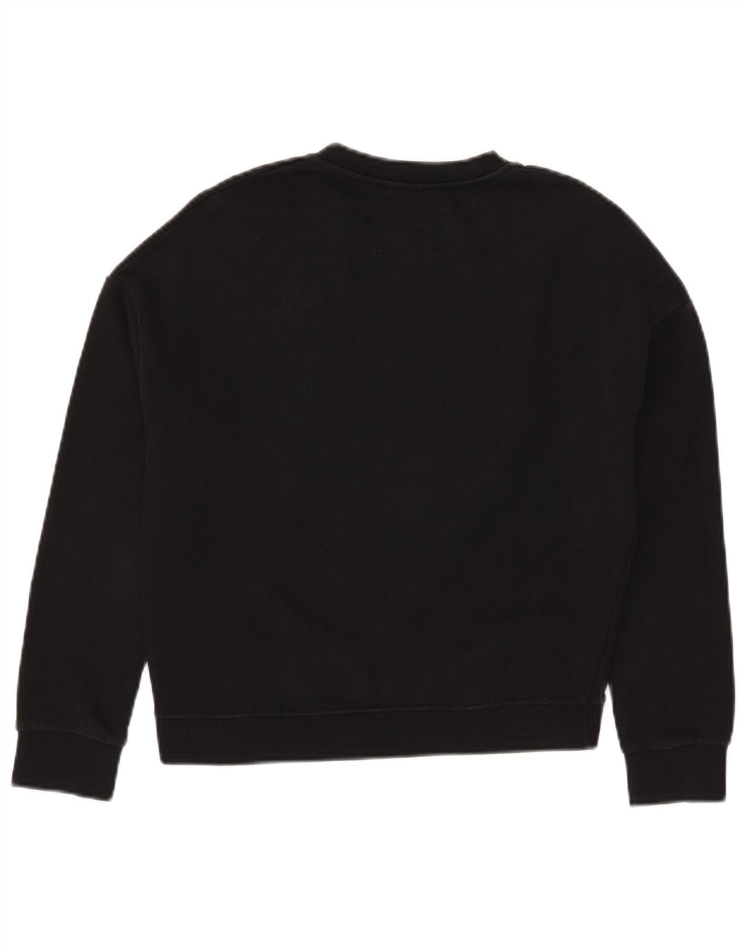 Pyrex Donna Felpa con grafica ritagliata oversize UK 6 XS Cotone nero