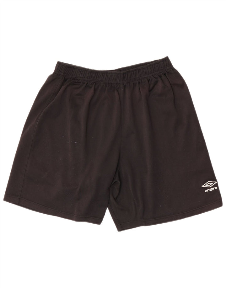 Pantaloncini sportivi Umbro da uomo grandi neri