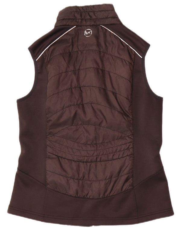 Giacca da tuta senza maniche da donna Michael Kors UK 14 media nera