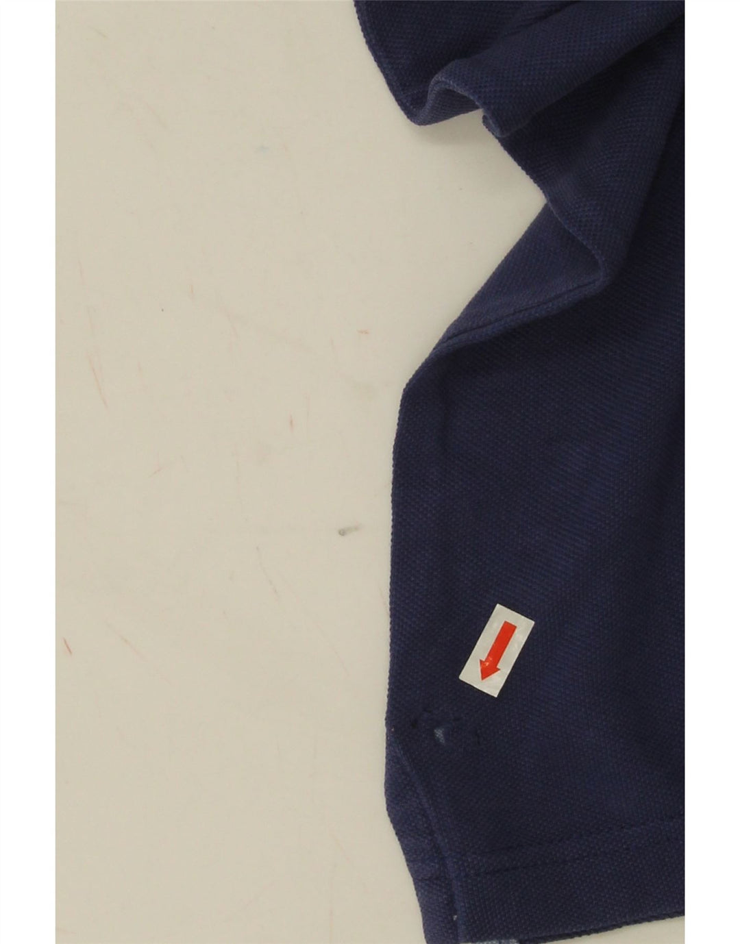 Polo da uomo su misura Tommy Hilfiger in cotone blu navy medio