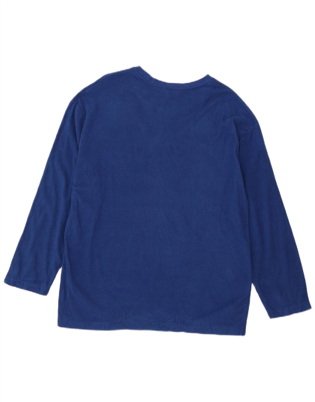 Maglione in pile da uomo Izod grande poliestere blu