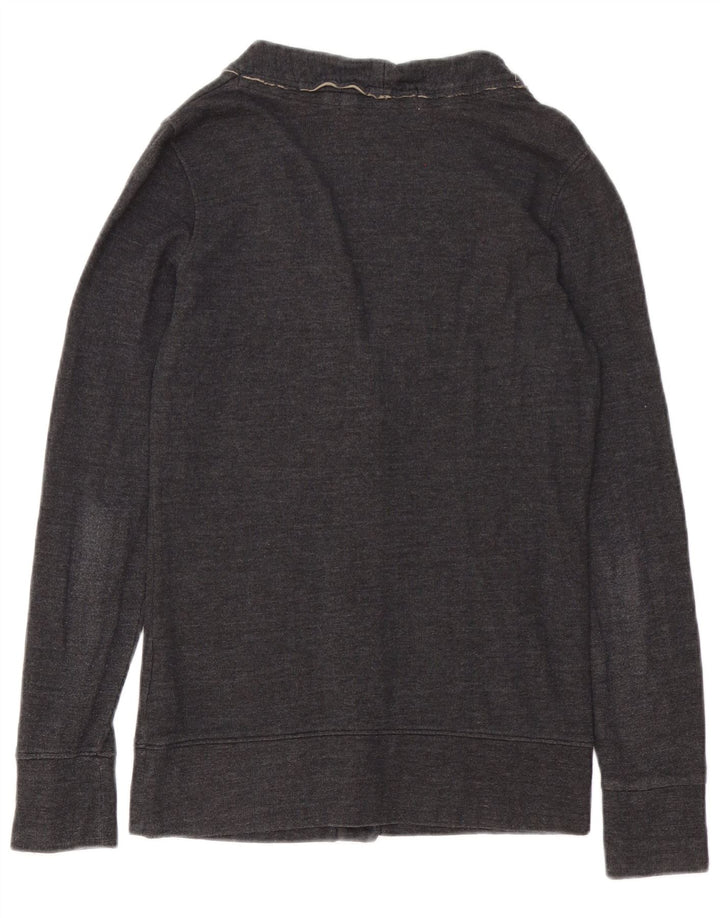 Maglione cardigan da uomo Guru piccolo in cotone grigio