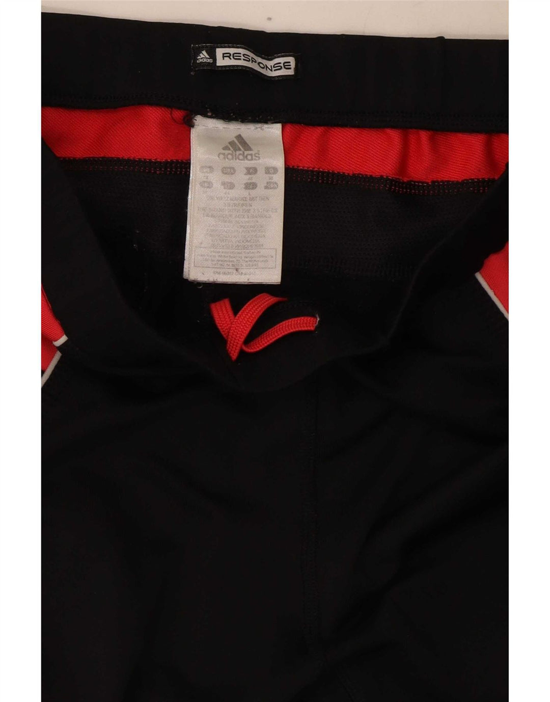 Leggings Adidas da donna UK 12 Medium Black Colourblock in poliestere