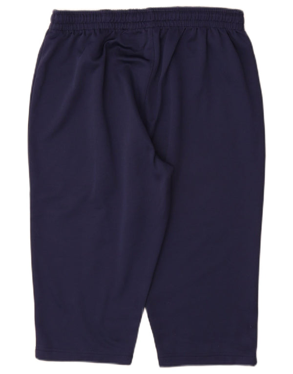 Pantaloncini sportivi da uomo Kappa Sambenedettese Graphic Bermuda grandi blu navy