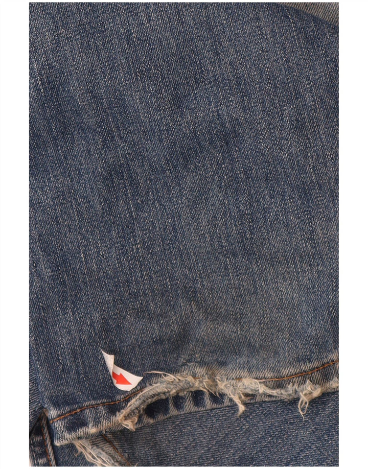 Levi's Uomo 507 Jeans Bootcut W32 L32 Cotone Blu