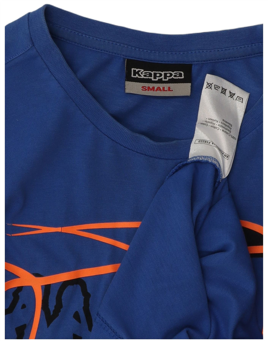 T-shirt grafica Nike Calcio da uomo, piccola, in cotone blu