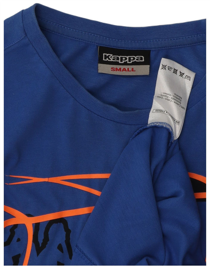 T-shirt grafica Nike Calcio da uomo, piccola, in cotone blu