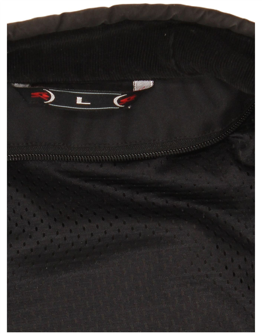 Spyke Bomber grafico da uomo UK 40 Large Black Colourblock Biker