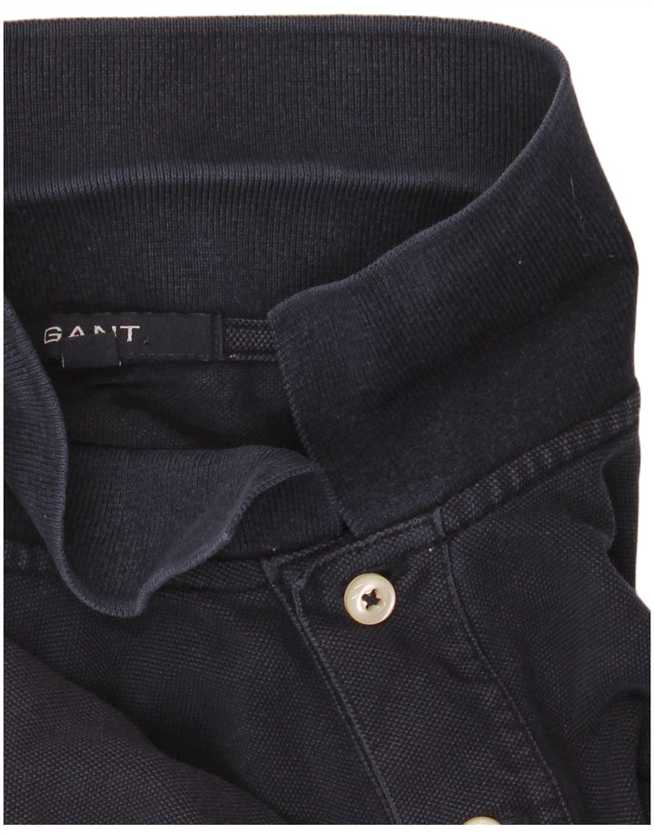 Polo da uomo Gant XL in cotone blu navy