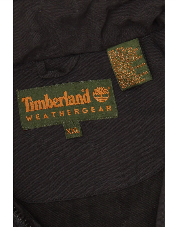 TIMBERLAND Giacca da uomo Weathergear Utility UK 44 2XL Nylon nero