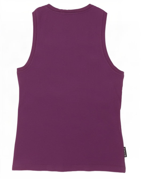 Max & Co. Canotta slim fit da donna UK 12 Cotone viola medio