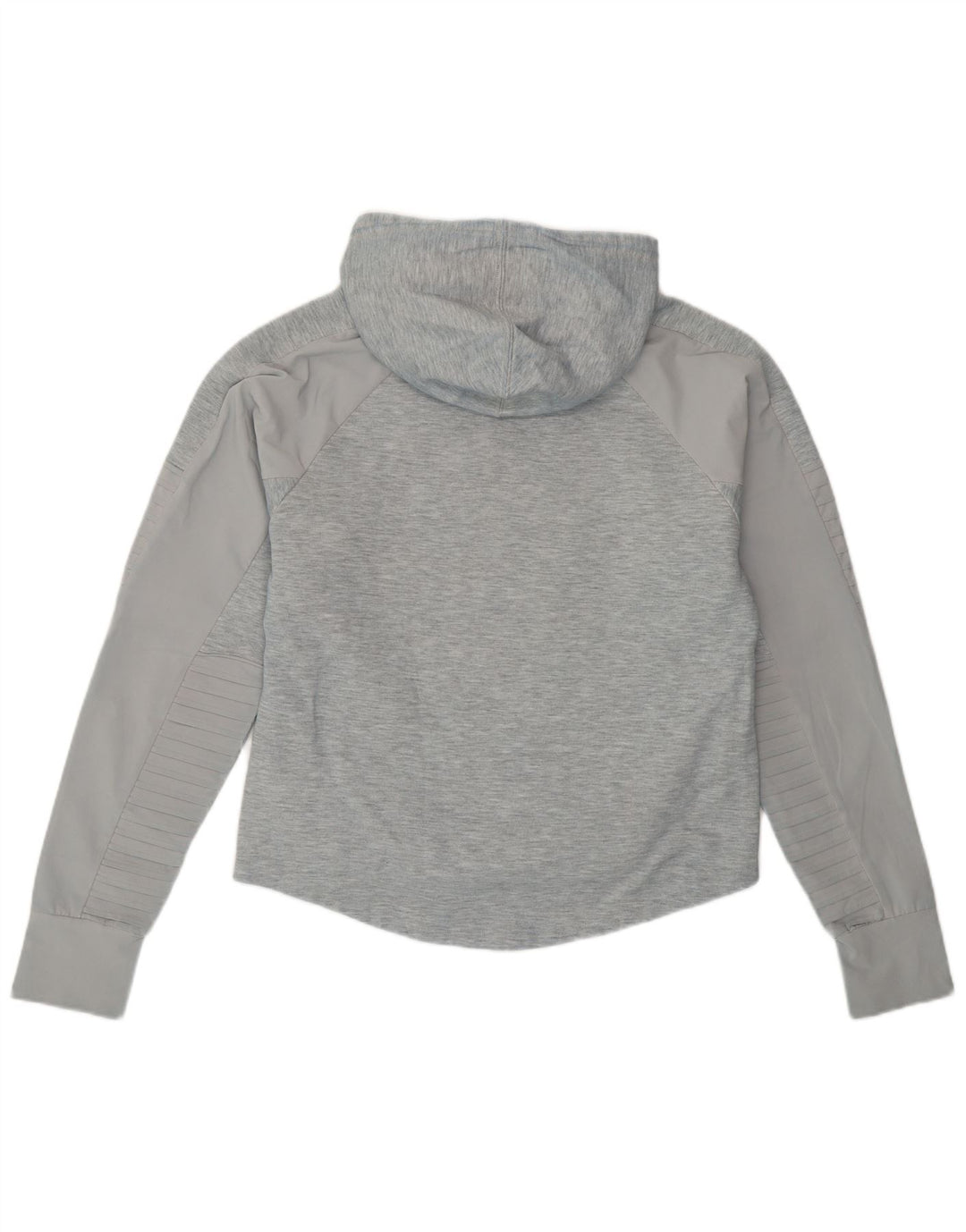 Felpa con cappuccio PUMA da donna UK 10 piccola grigia