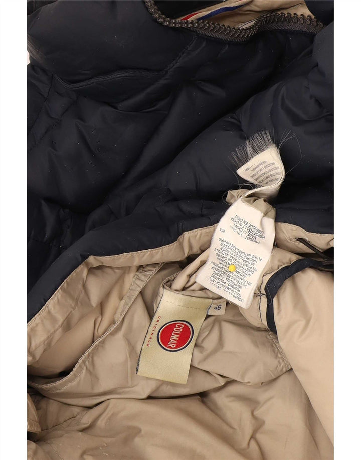 Piumino Uomo Colmar IT 46 Small Blu Navy Poliammide