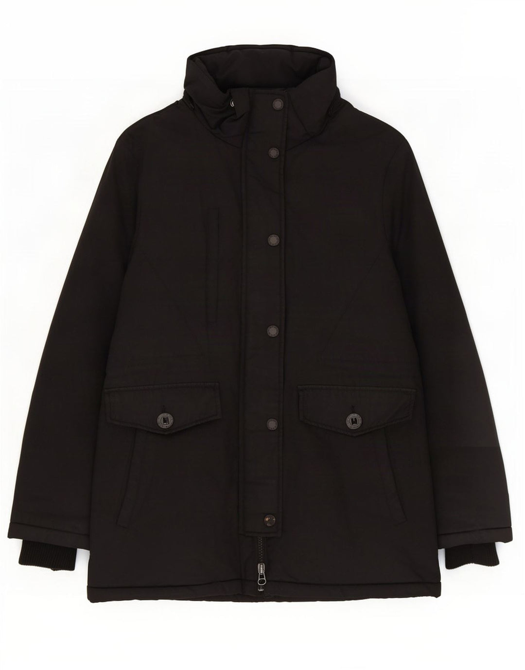 Giacca parka da donna Superdry UK 14 grande poliestere nero